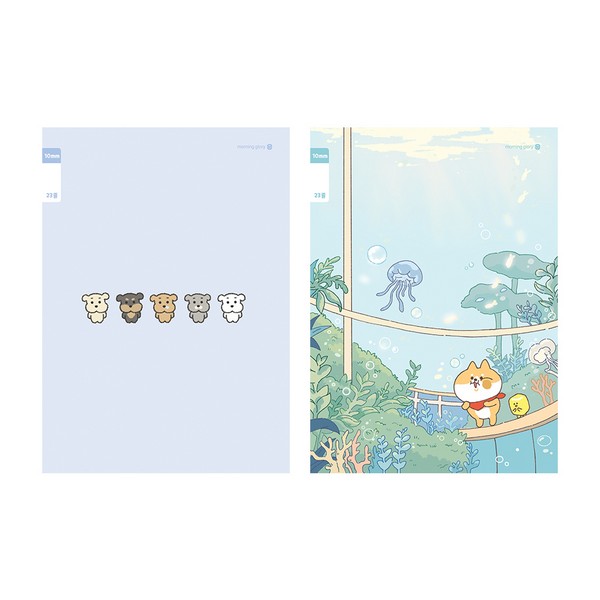초등 3-6 무제 23줄 A(디자인랜덤 모닝글로리)