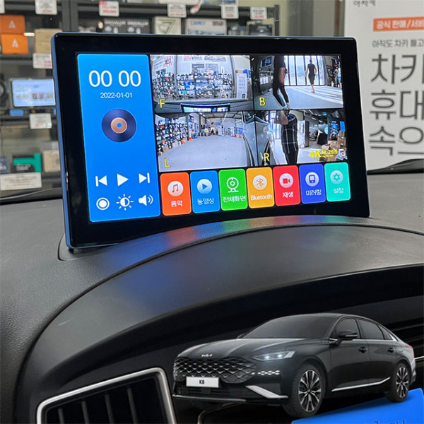 K8 제임스P 10.1인치 4채널블랙박스