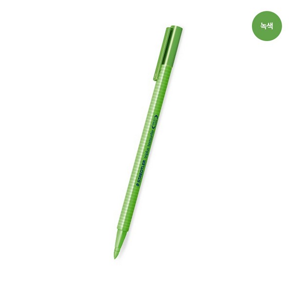 스테들러 트리플러스형광펜(녹색 1자루 4.0mm)