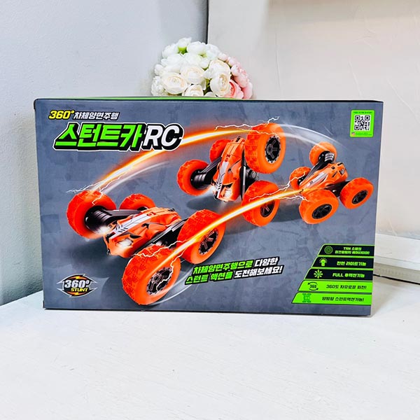 360차체양면주행스턴트카RC 색상랜덤