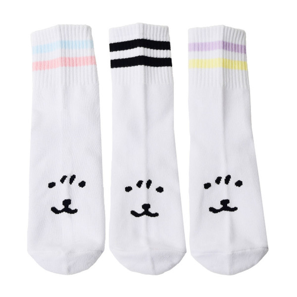 담곰이 스트라이프 양말 3족세트