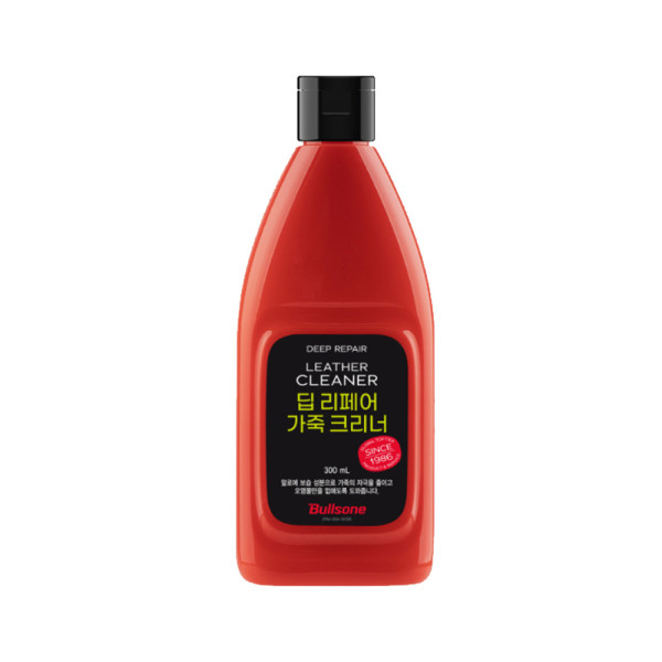 불스원834 딥 리페어 가죽크리너 300ml 알로에 보습